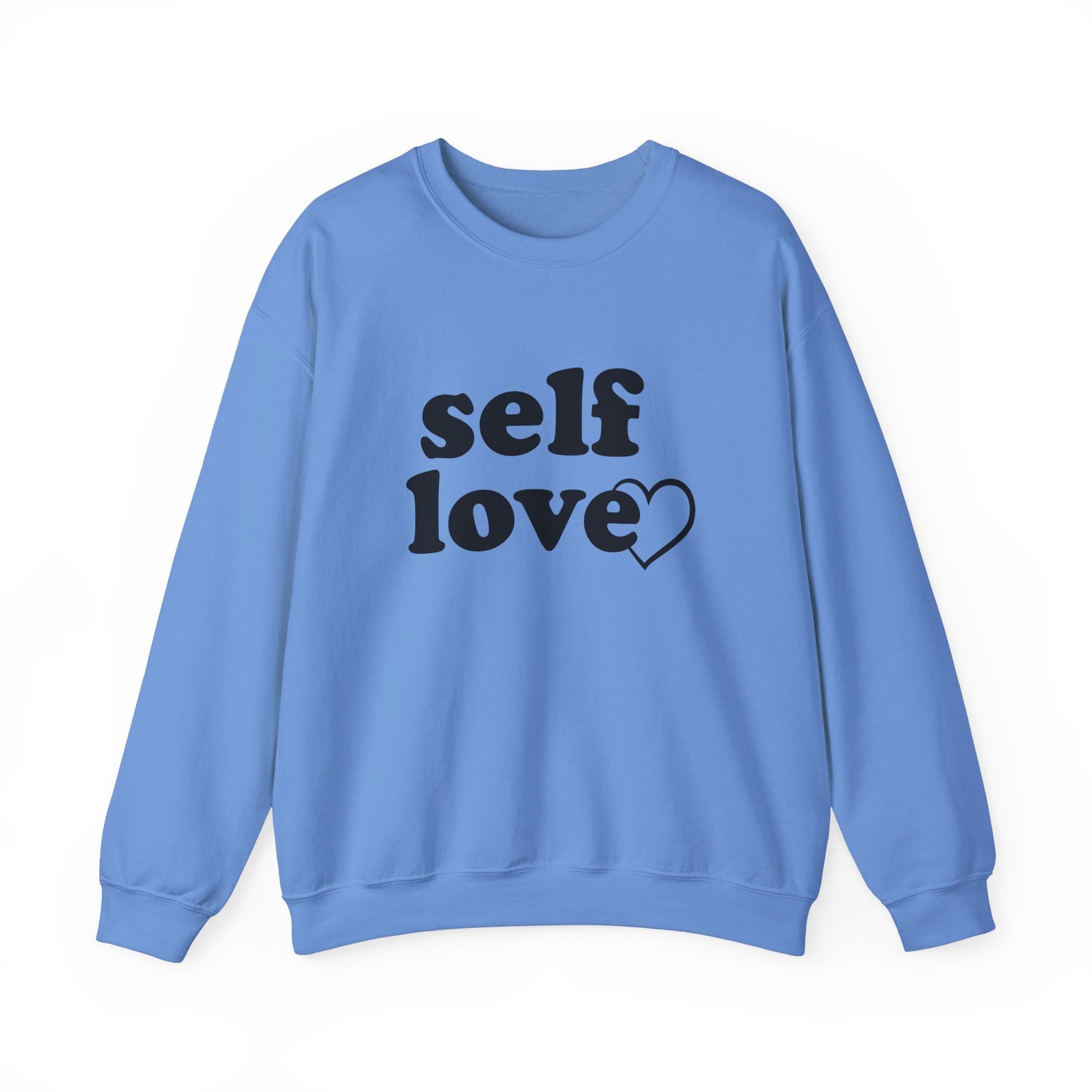 Self Love Unisex Crewneck Sweatshirt - Cozy &amp; Inspirational