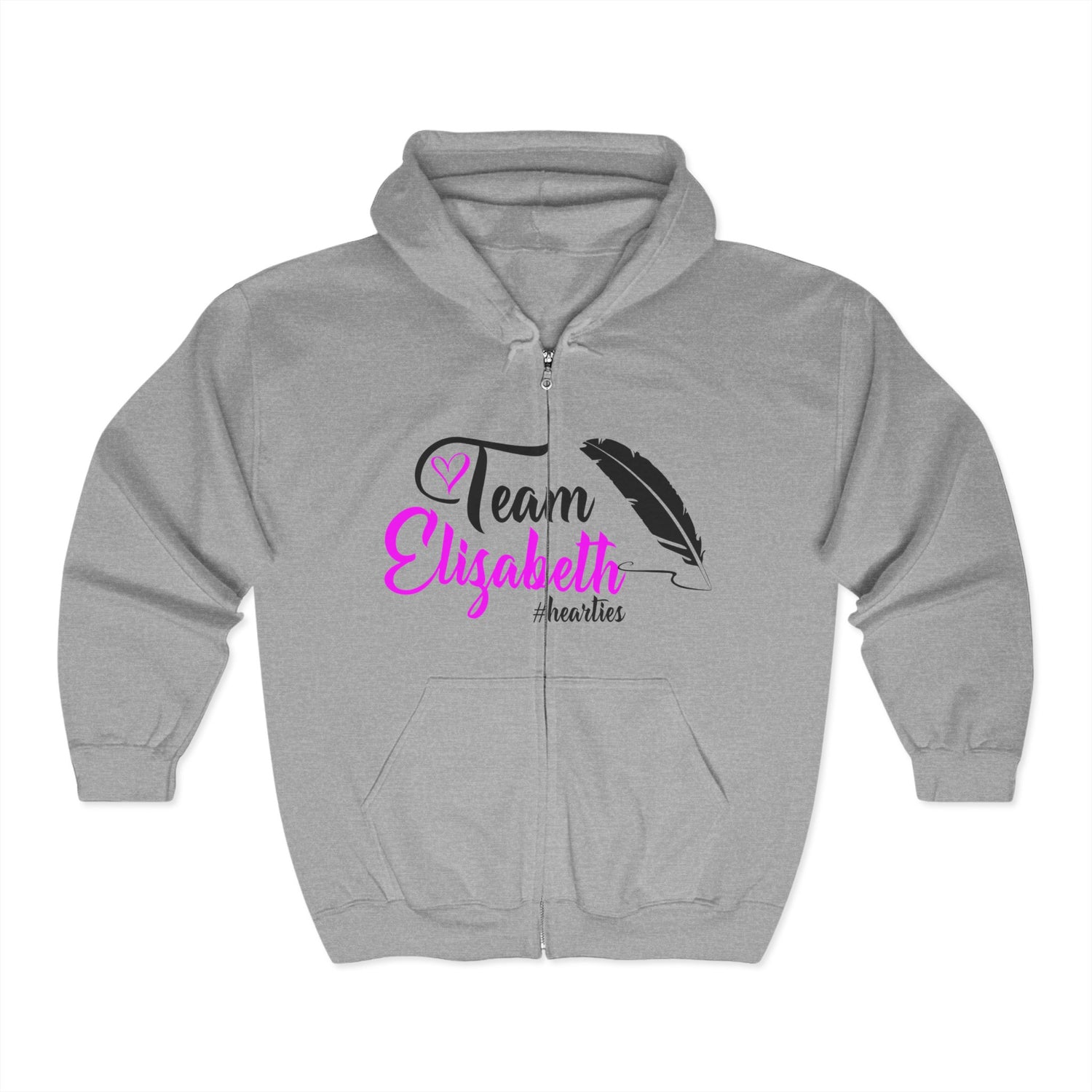 Team Elizabeth Unisex Zip Hoodie