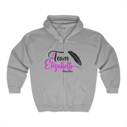Team Elizabeth Unisex Zip Hoodie