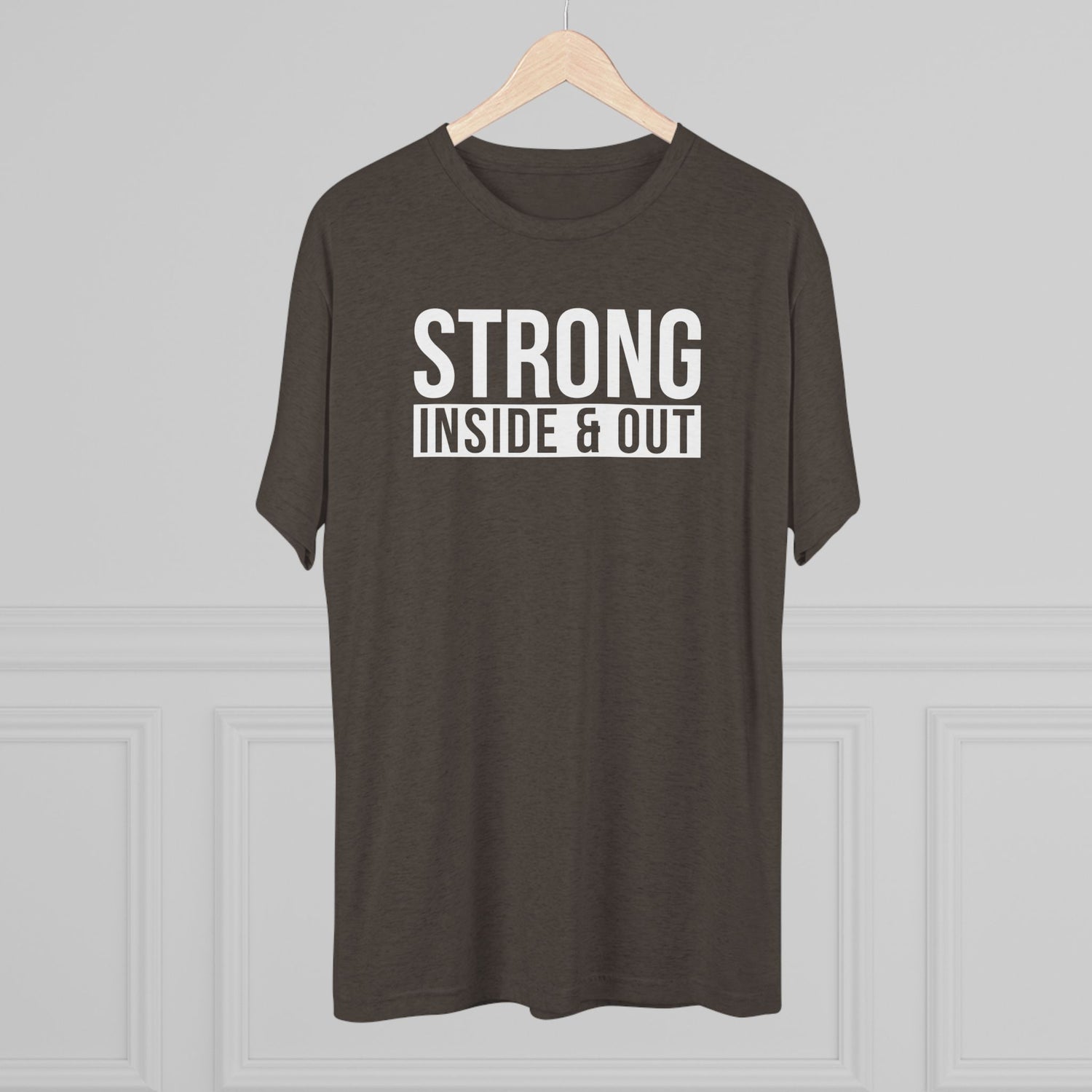 Strong Unisex Tri-Blend Crew Tee