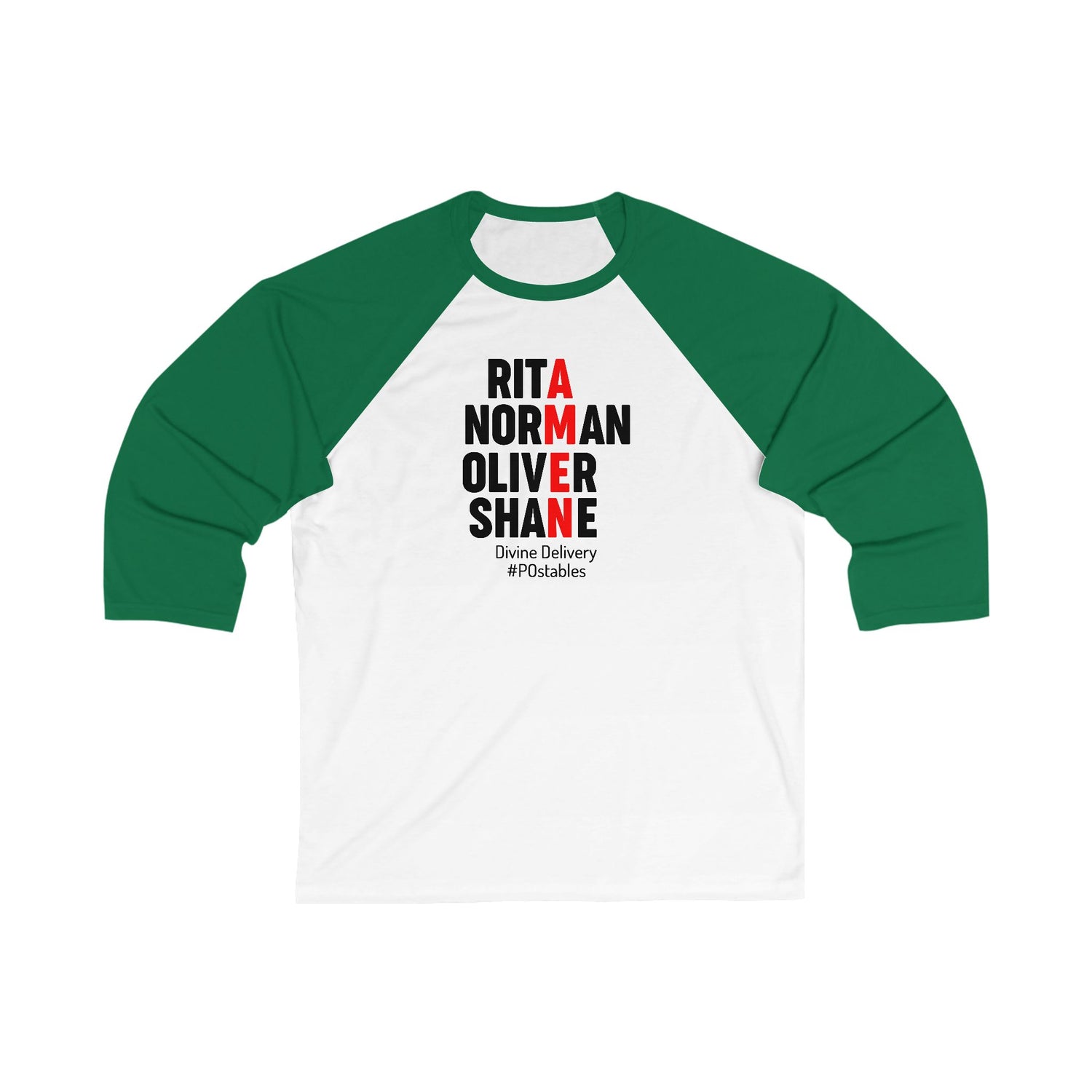 Unisex Baseball Tee - Divine Delivery Design