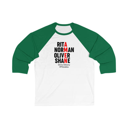 Unisex Baseball Tee - Divine Delivery Design