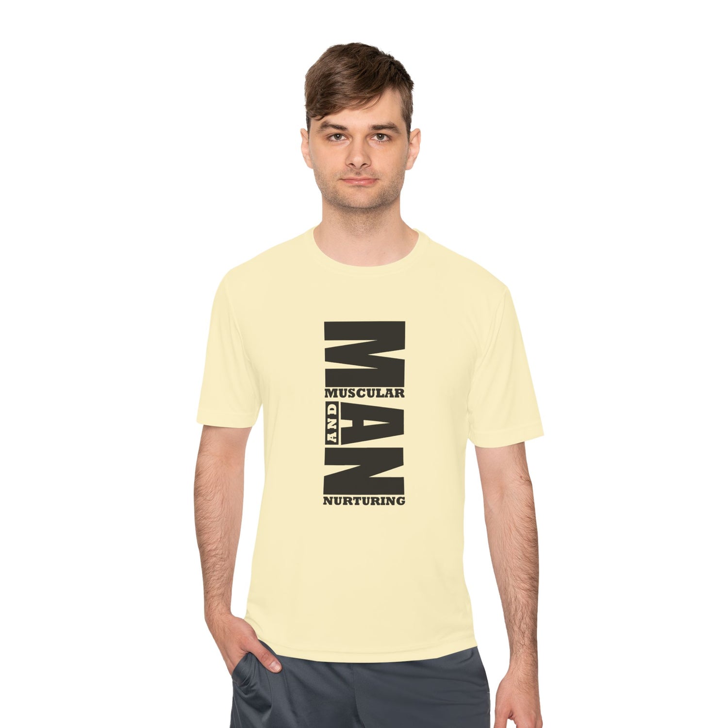 MAN Unisex Moisture Wicking Tee