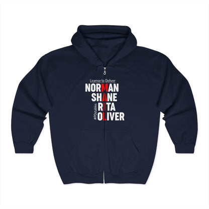 MAIL Unisex Zip Hoodie