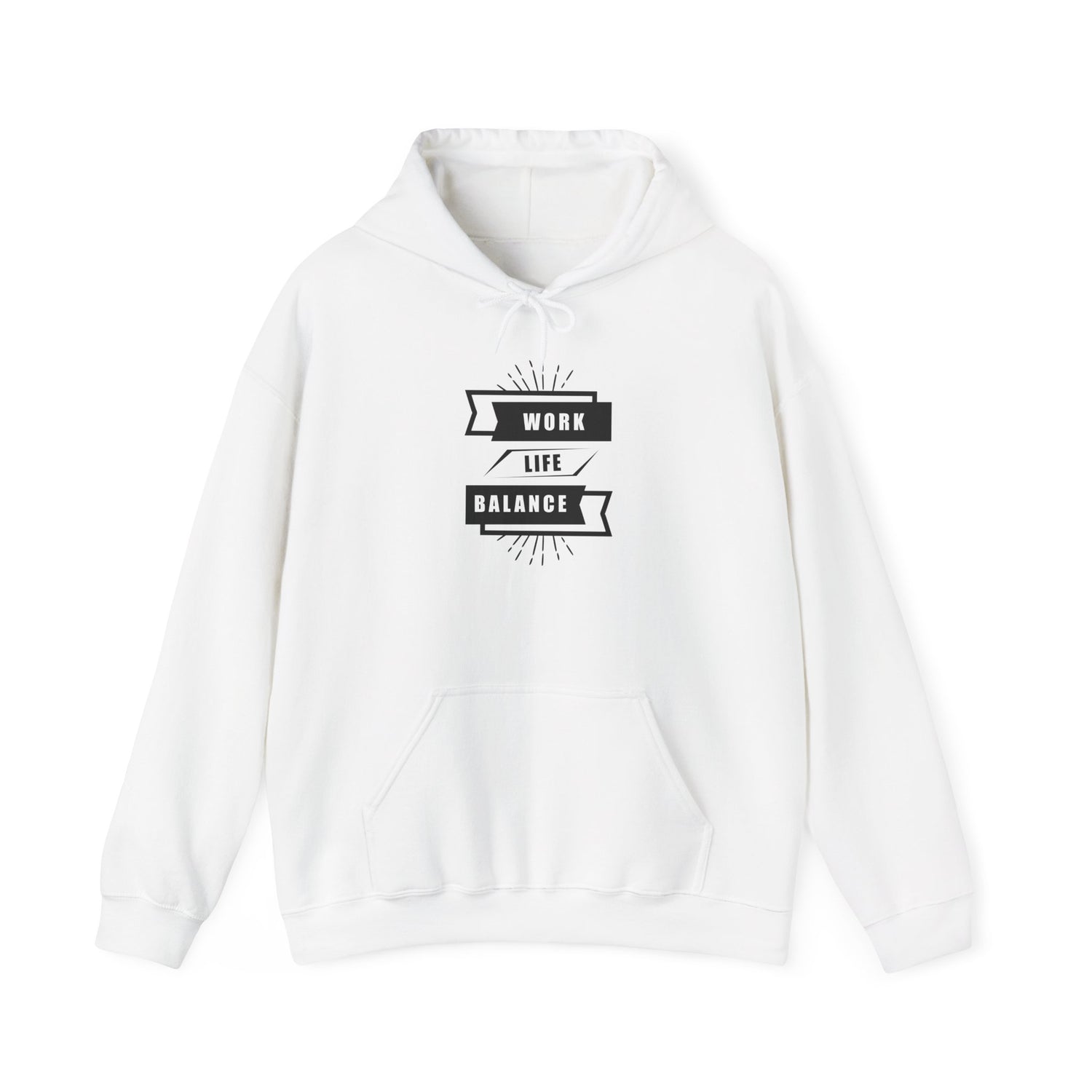 Unisex Heavy Blend Hoodie - Work Life Balance Sweatshirt
