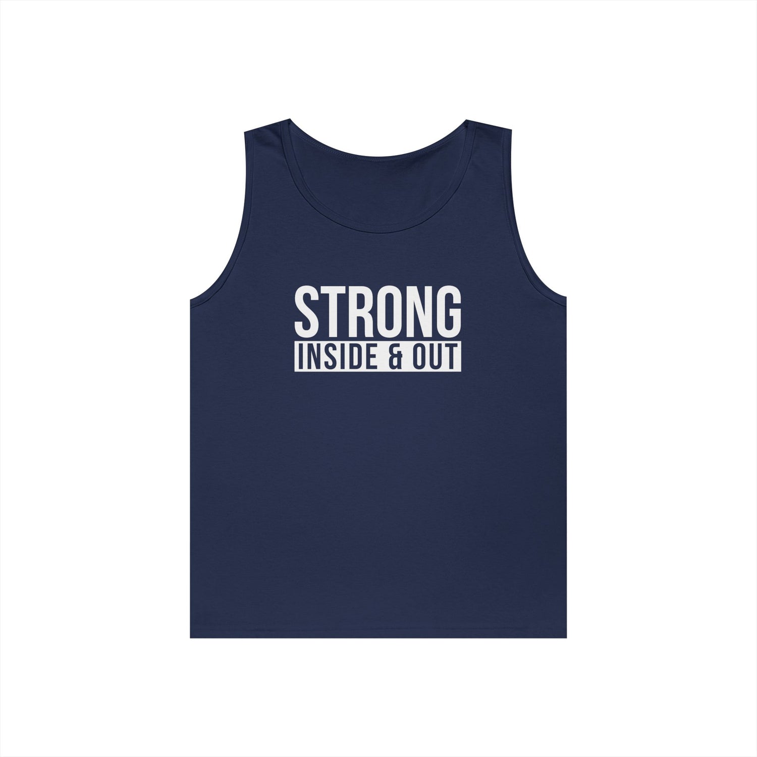 Strong Inside &amp; Out Unisex Heavy Cotton Tank Top