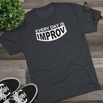 Improv Unisex Tri-Blend Crew Tee