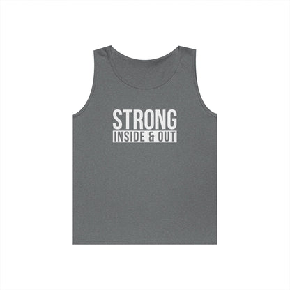 Strong Inside &amp; Out Unisex Heavy Cotton Tank Top
