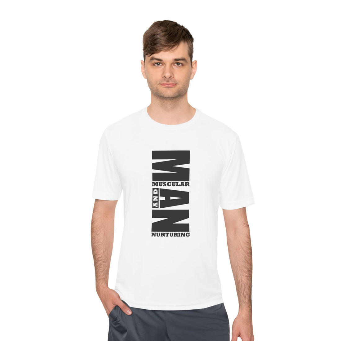 MAN Unisex Moisture Wicking Tee