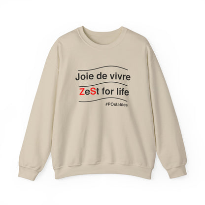 Zest for Life Unisex Sweatshirt
