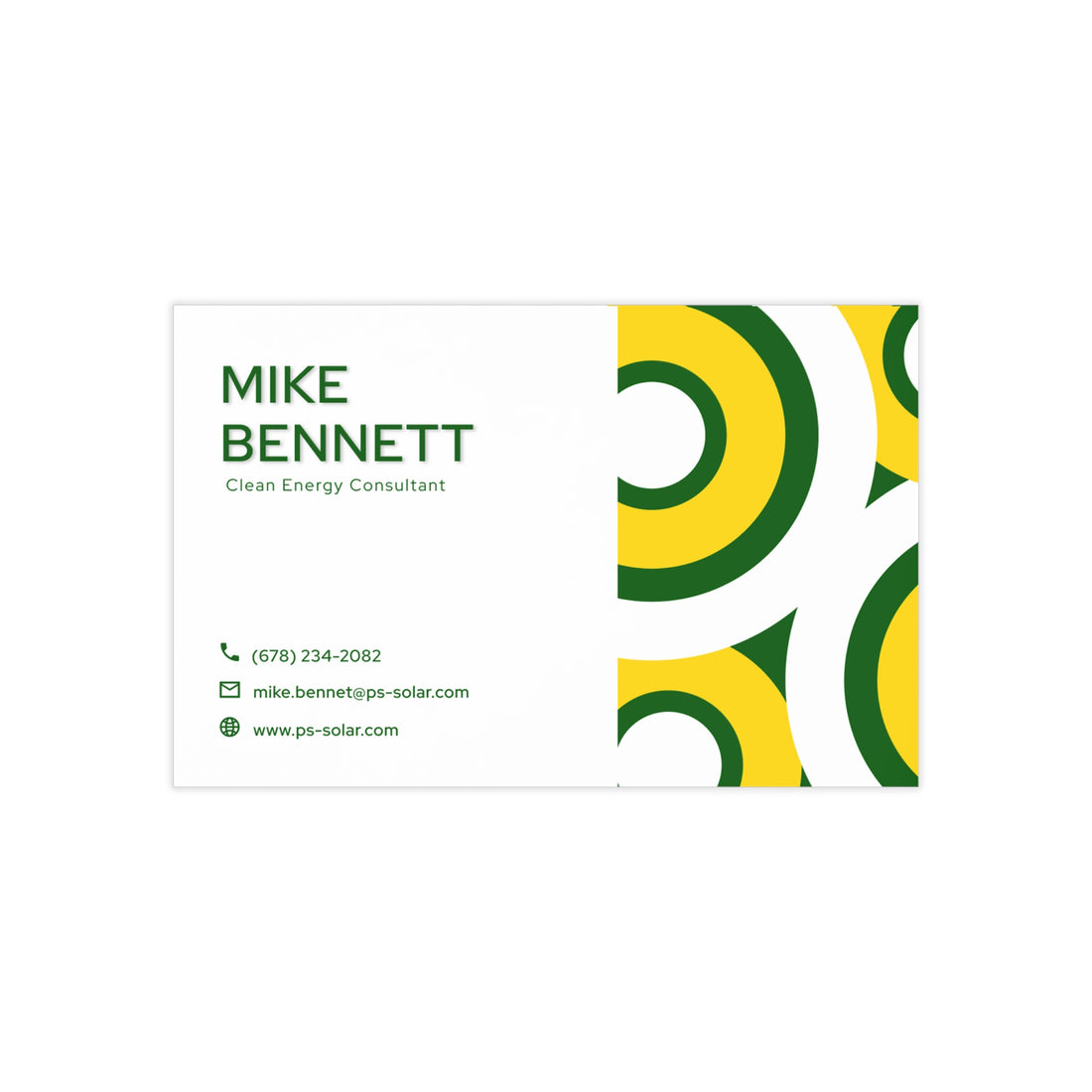 Mike Bennett Business Cards, 100pcs