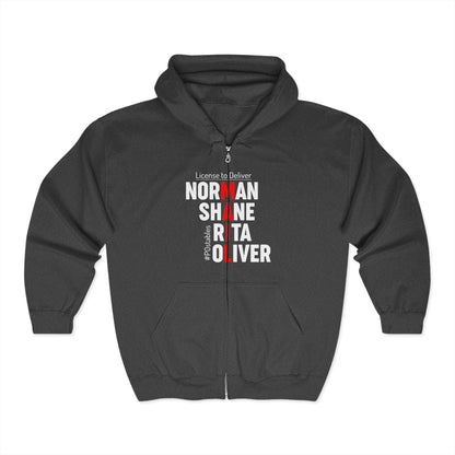 MAIL Unisex Zip Hoodie