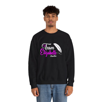 Team Elizabeth Unisex Crewneck Sweatshirt - Perfect for Supporters and Celebrations