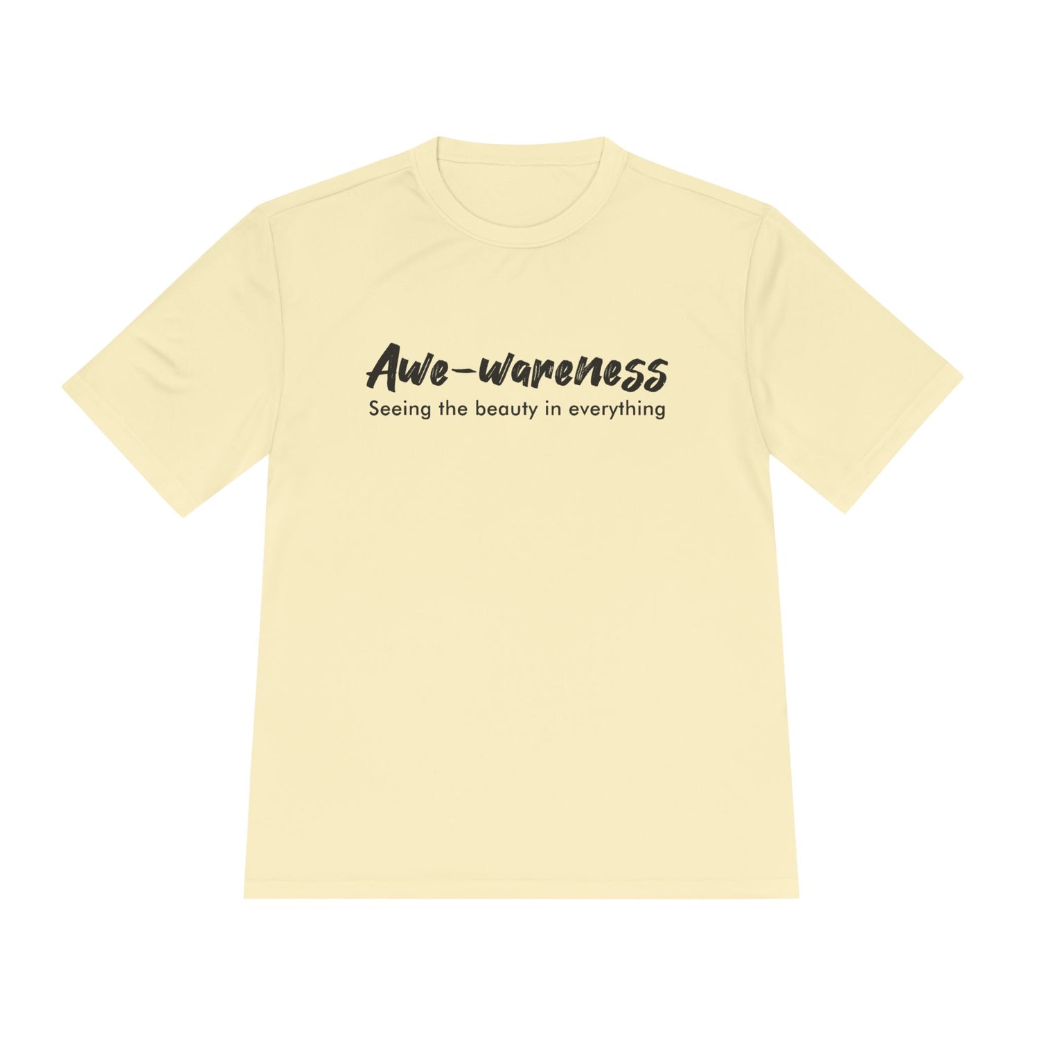 Awe-Wareness Unisex Moisture Wicking Tee - See the Beauty in Everything