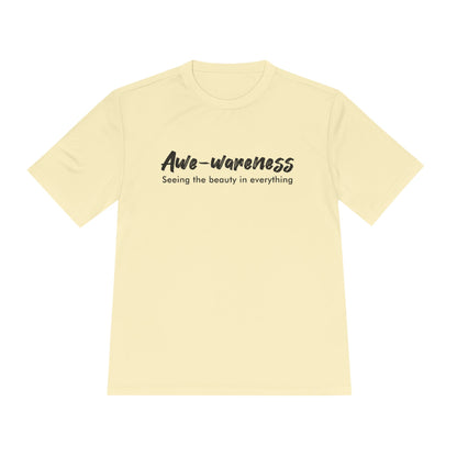 Awe-Wareness Unisex Moisture Wicking Tee - See the Beauty in Everything