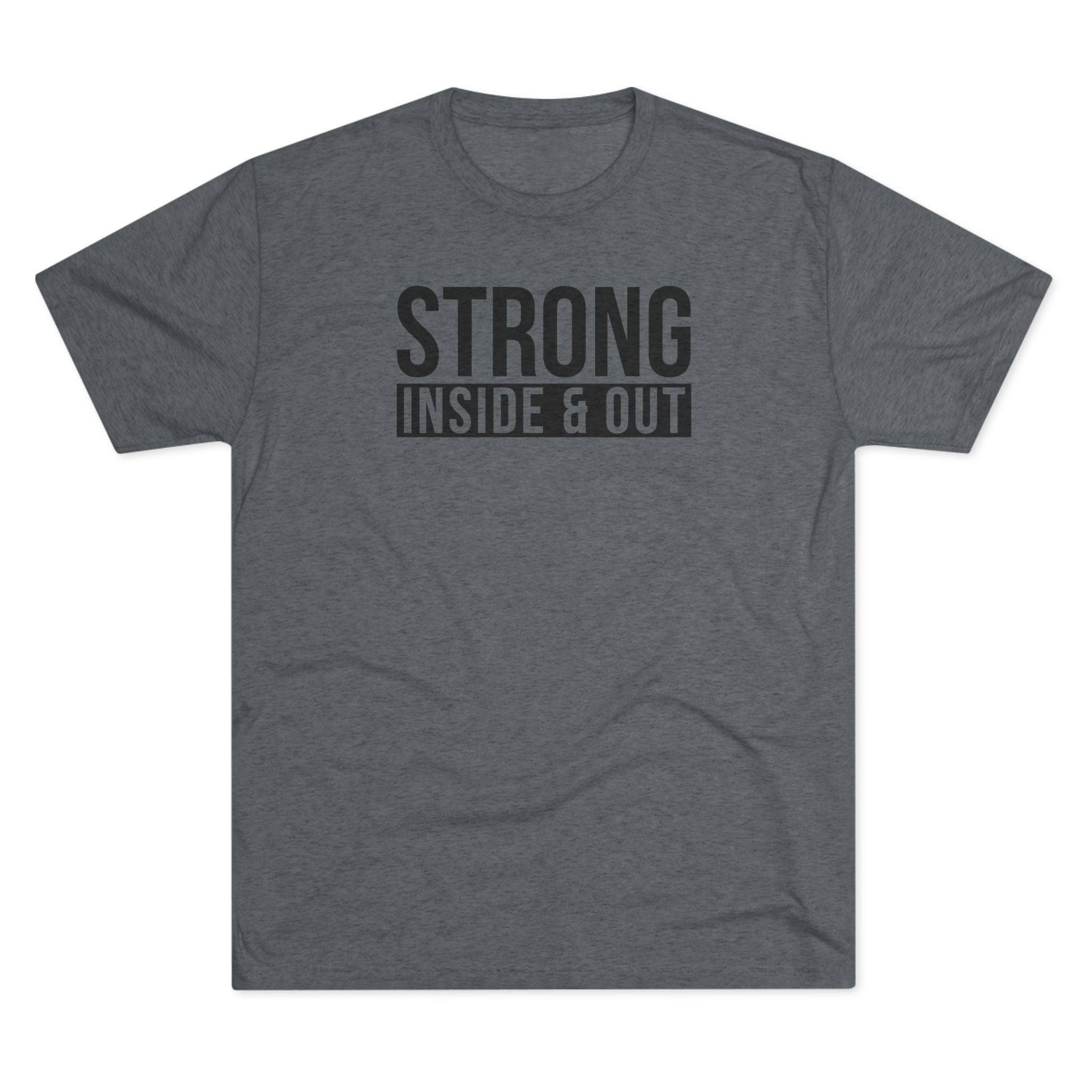 Strong Unisex Tri-Blend Crew Tee