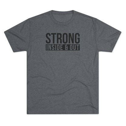 Strong Unisex Tri-Blend Crew Tee