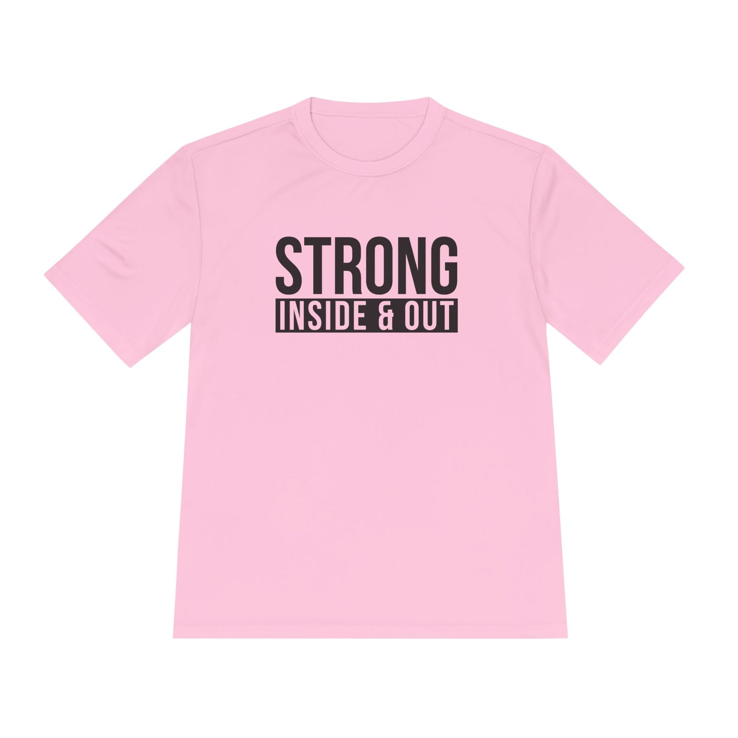 Strong Inside &amp; Out Unisex Moisture Wicking Tee for Fitness Enthusiasts