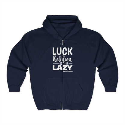 Lazy Luck Unisex Zip Hoodie