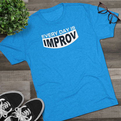 Improv Unisex Tri-Blend Crew Tee