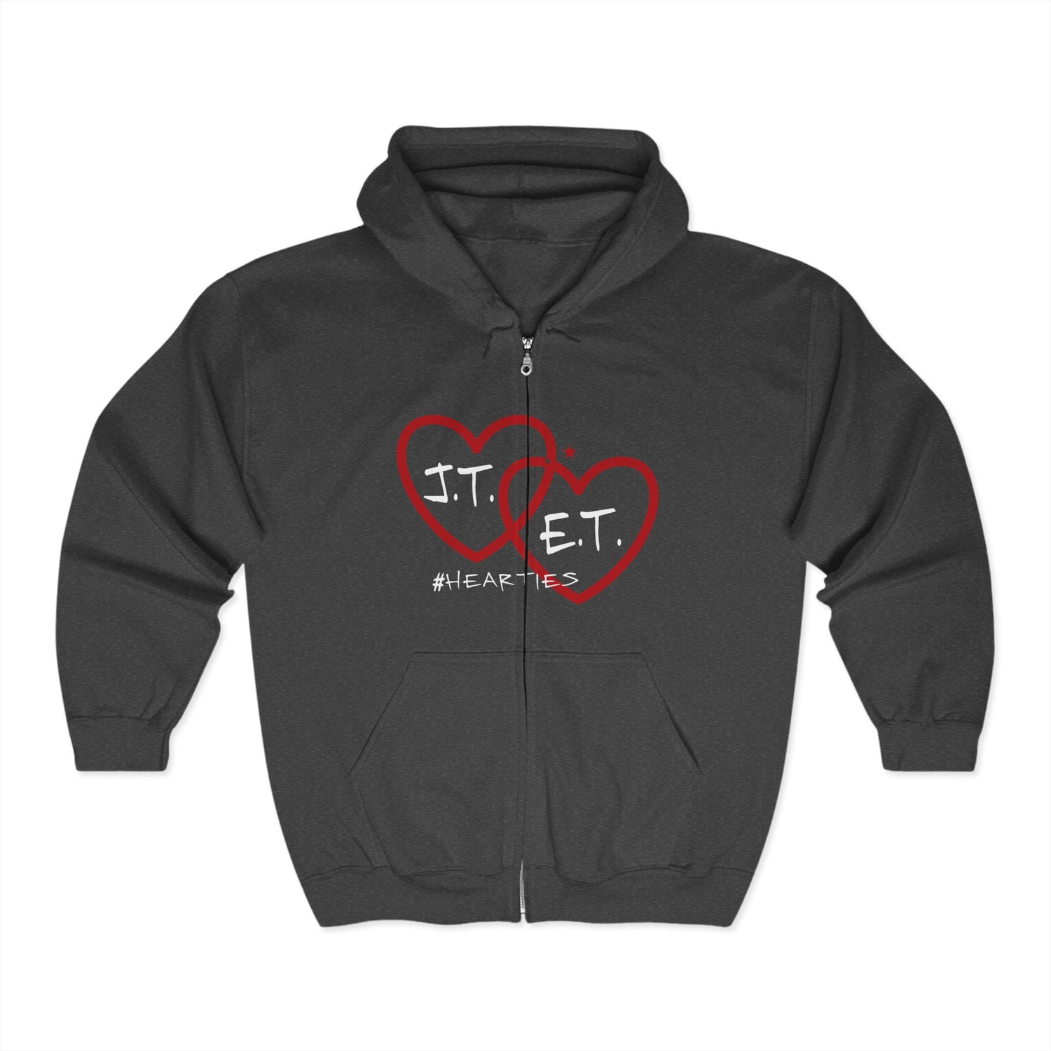J.T. and E.T. Unisex Zip Hoodie