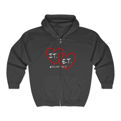 J.T. and E.T. Unisex Zip Hoodie