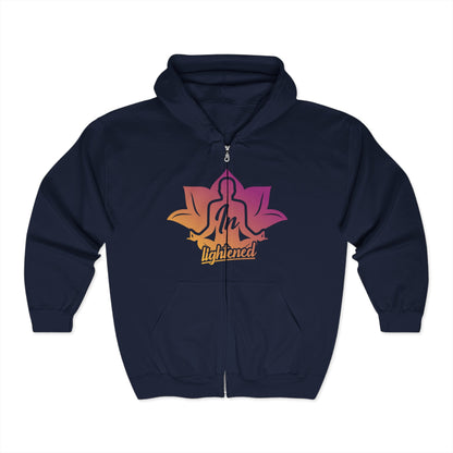 InLightened Unisex Zip Hoodie