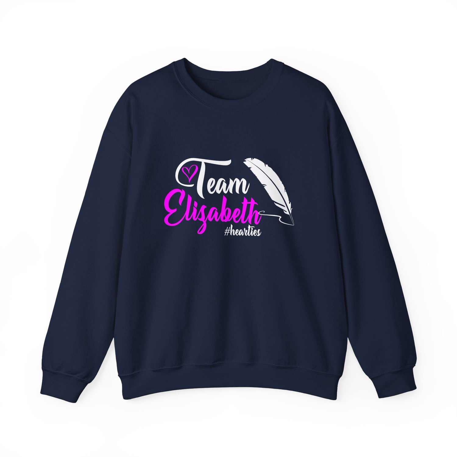 Team Elizabeth Unisex Crewneck Sweatshirt - Perfect for Supporters and Celebrations