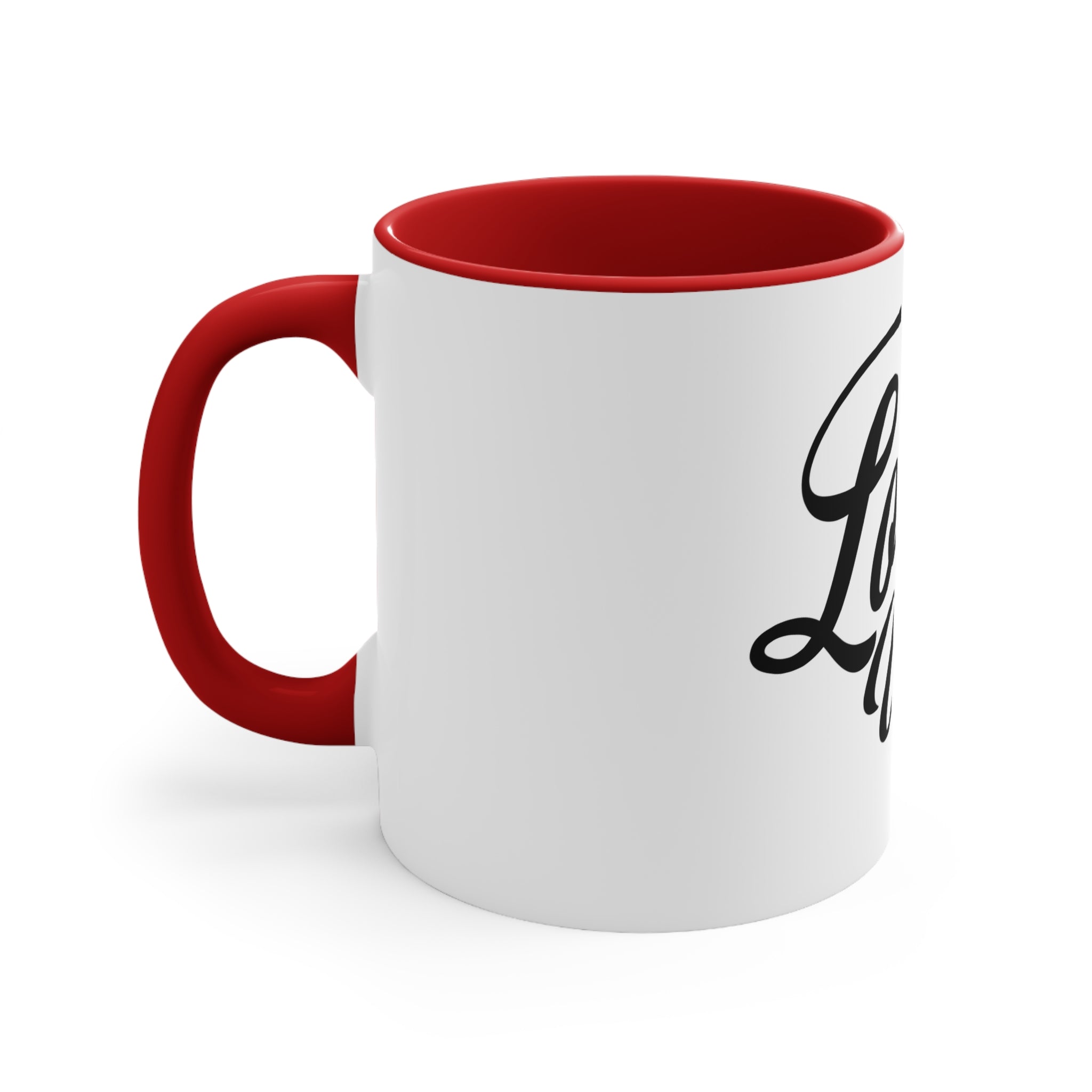 I Love Us Accent Mug