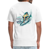 Catch the Wave Unisex Classic T-Shirt - white