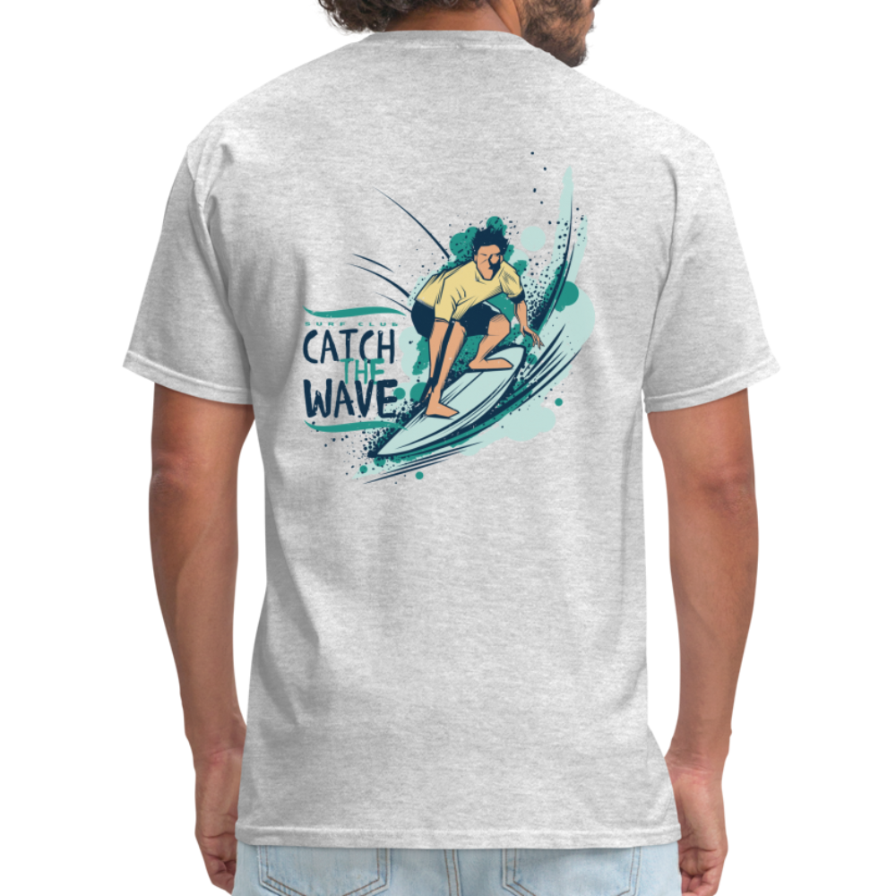 Catch the Wave Unisex Classic T-Shirt - heather gray