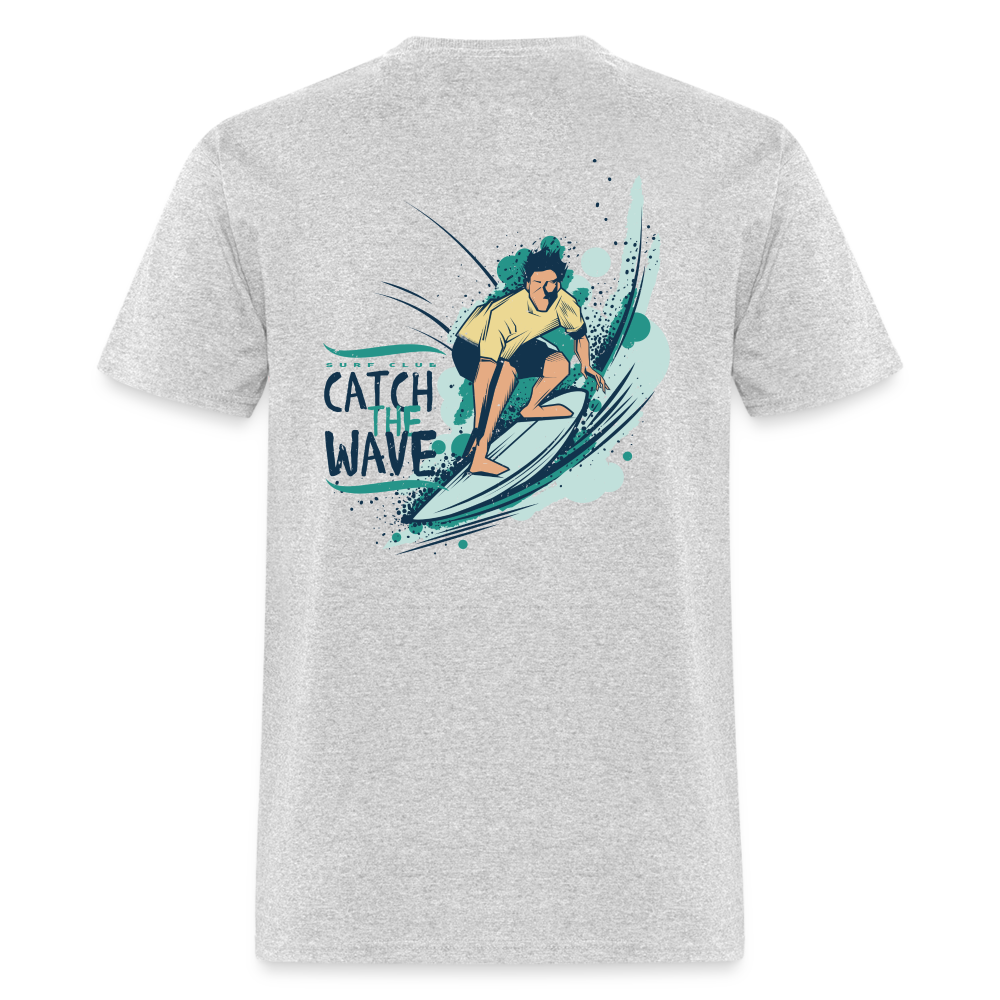 Catch the Wave Unisex Classic T-Shirt - heather gray