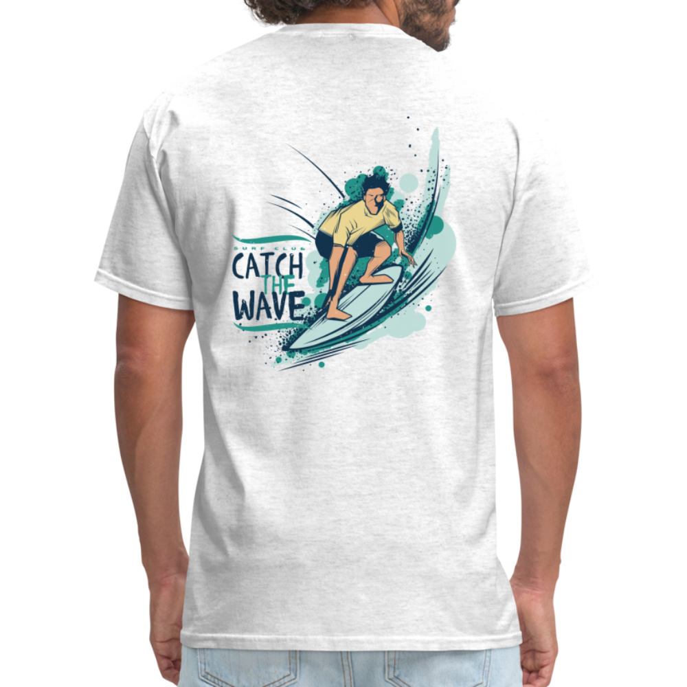 Catch the Wave Unisex Classic T-Shirt - light heather gray