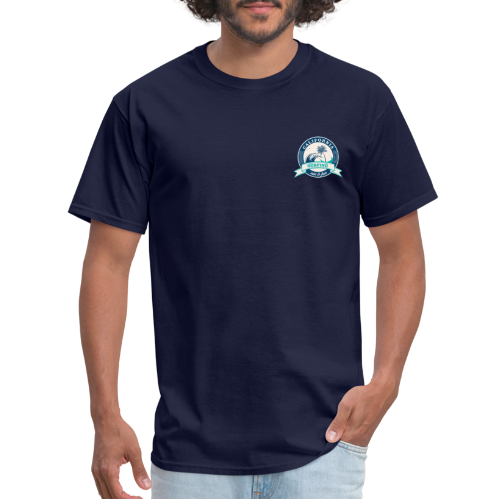Catch the Wave Unisex Classic T-Shirt - navy