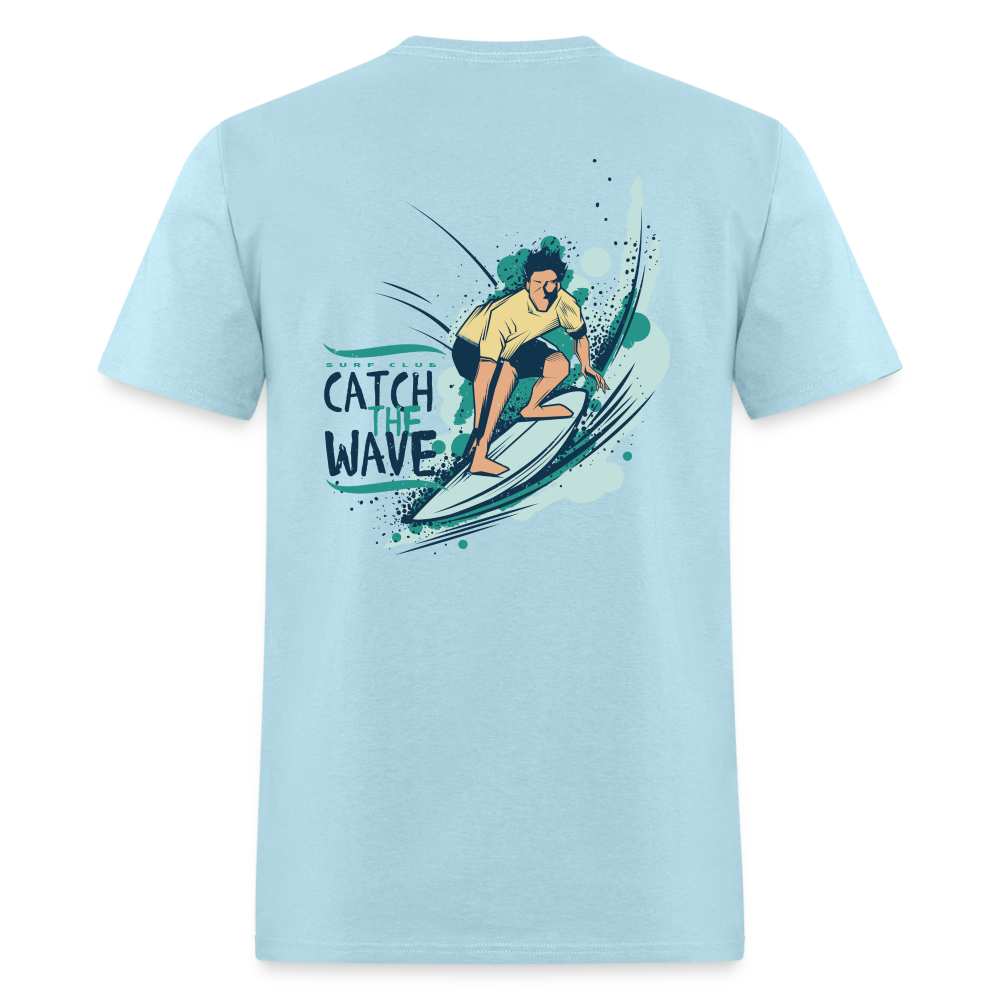 Catch the Wave Unisex Classic T-Shirt - powder blue