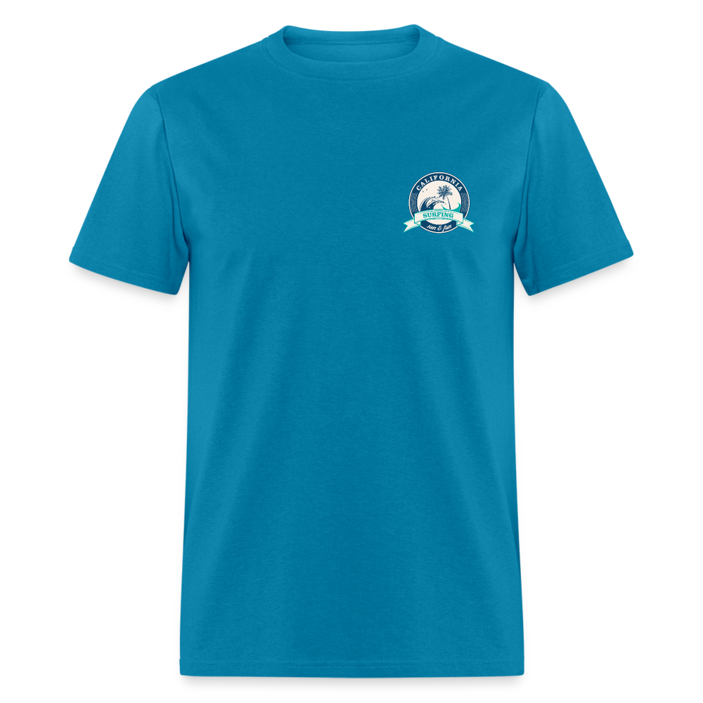 Catch the Wave Unisex Classic T-Shirt - turquoise