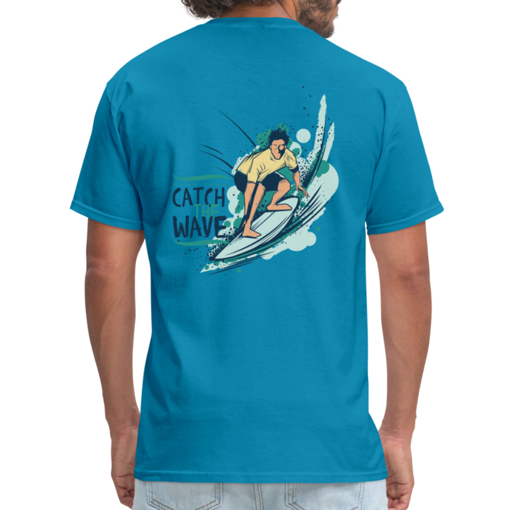 Catch the Wave Unisex Classic T-Shirt - turquoise