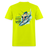 Catch the Wave Unisex Classic T-Shirt - safety green