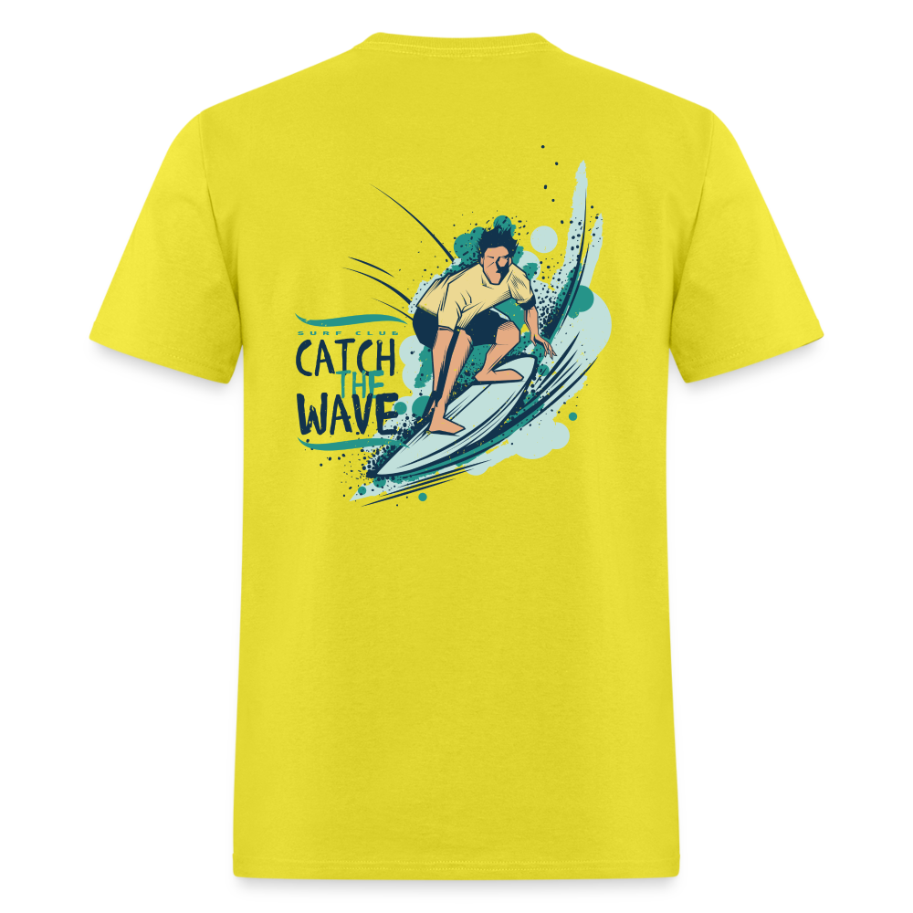 Catch the Wave Unisex Classic T-Shirt - yellow