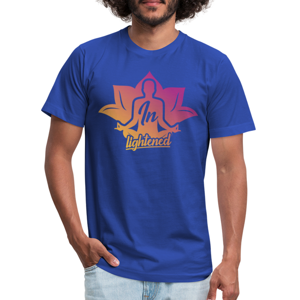 InLightened Unisex Jersey T-Shirt by Bella + Canvas - royal blue