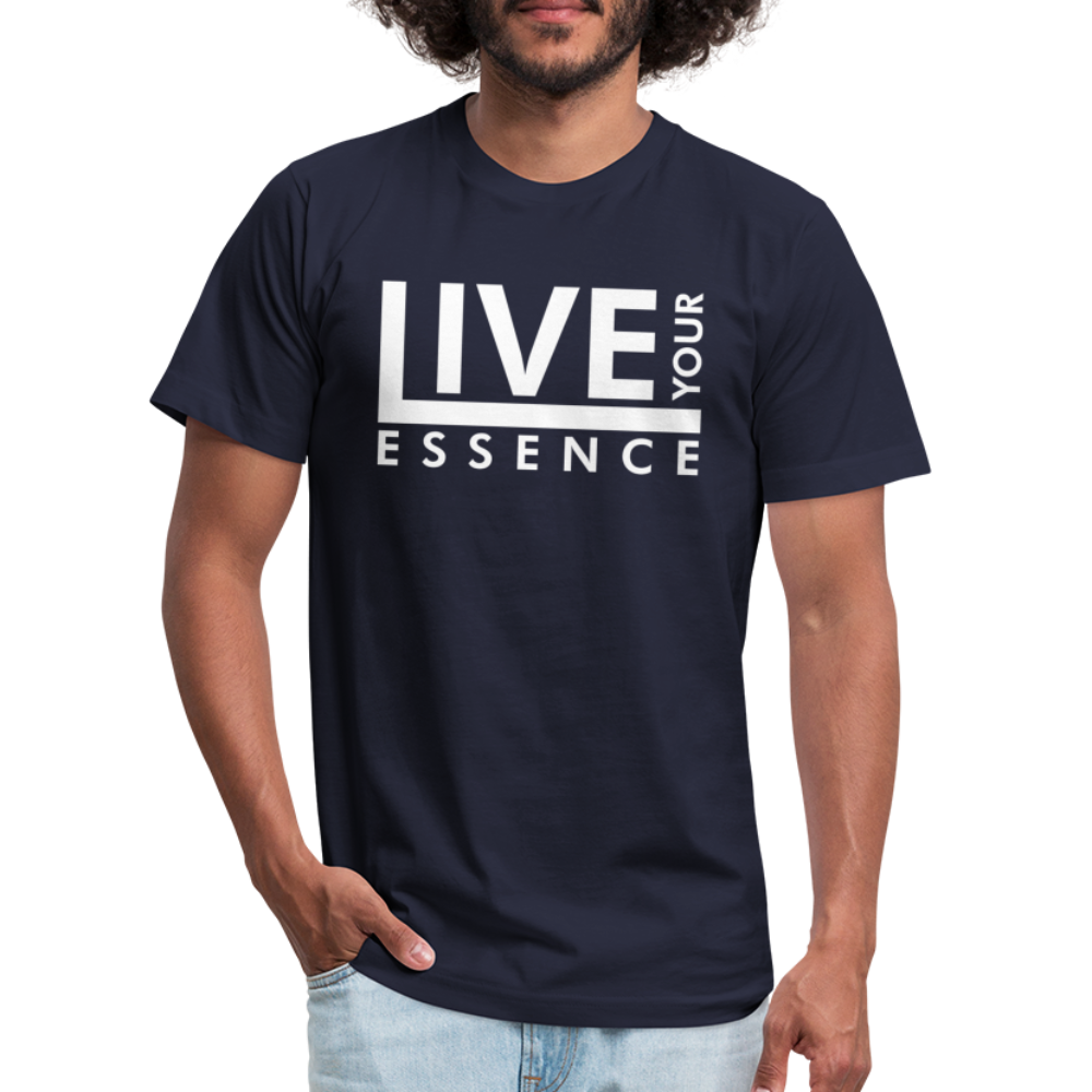 LYE Unisex Jersey T-Shirt by Bella + Canvas - navy