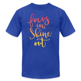 FISO Unisex Jersey T-Shirt by Bella + Canvas - royal blue
