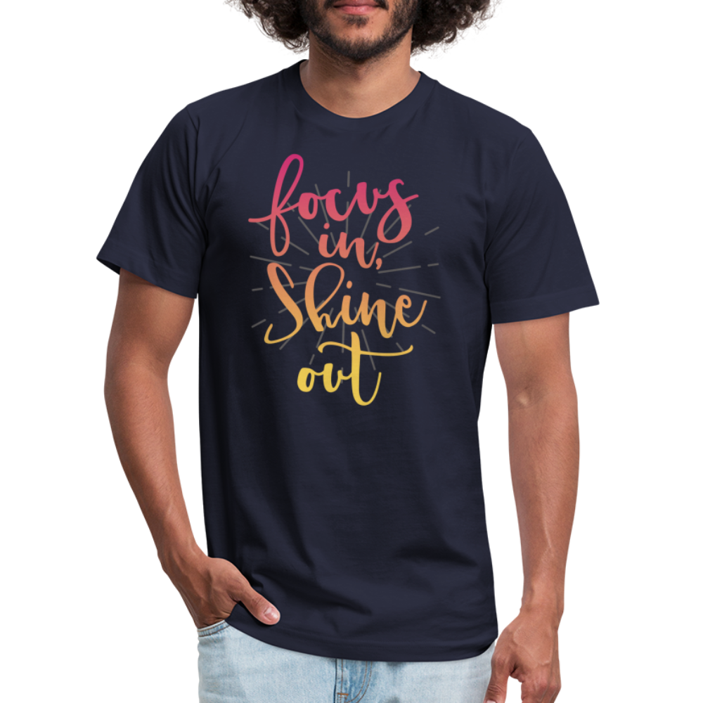 FISO Unisex Jersey T-Shirt by Bella + Canvas - navy