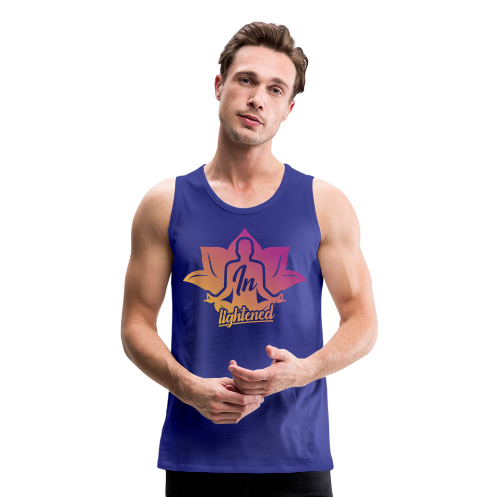 InLightened Men’s Premium Tank - royal blue