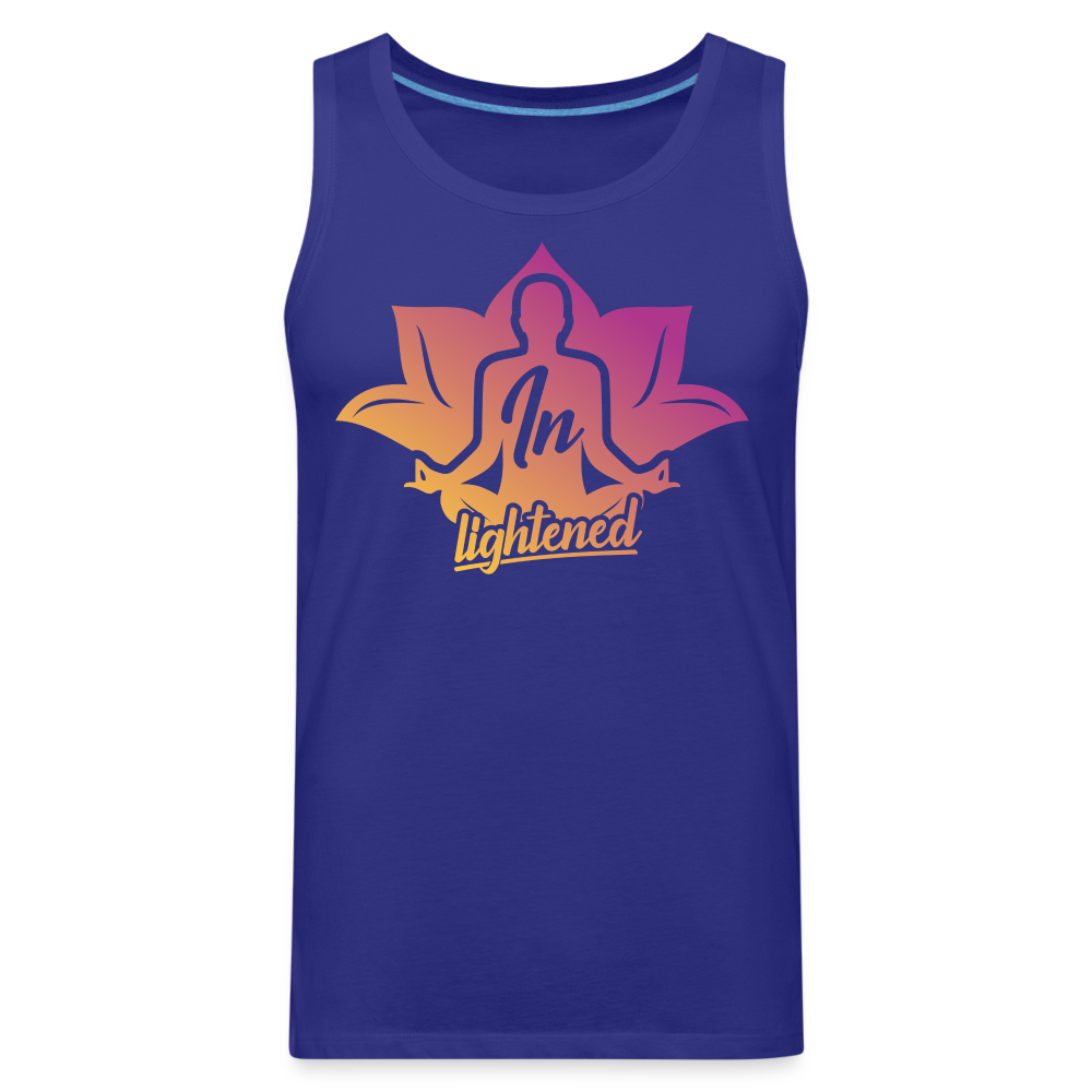 InLightened Men’s Premium Tank - royal blue