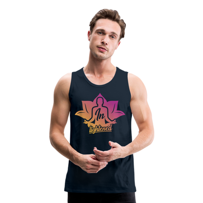 InLightened Men’s Premium Tank - deep navy