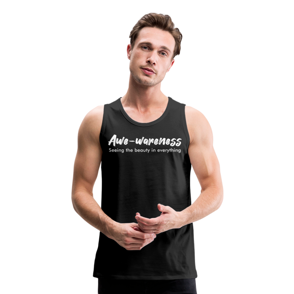 Awe Men’s Premium Tank - black