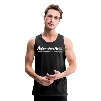 Awe Men’s Premium Tank - black