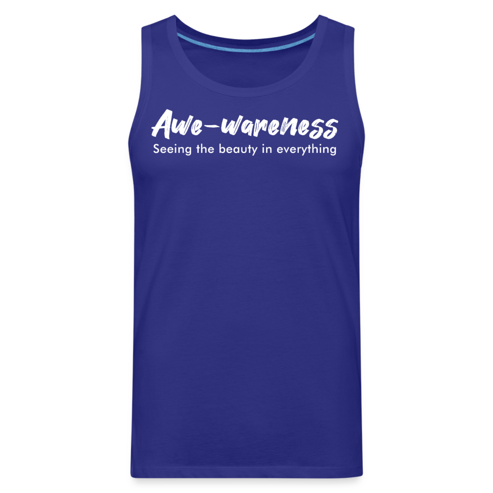 Awe Men’s Premium Tank - royal blue