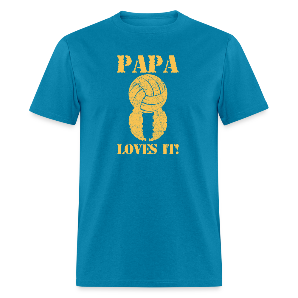 Papa Loves it 8th grade - turquoise